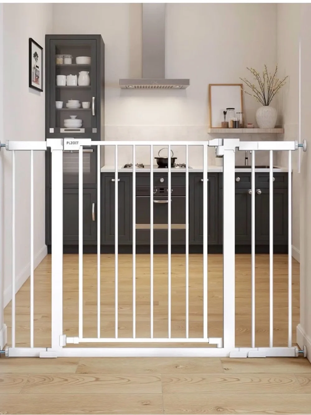 PLZOIT Extra Wide Baby Gate for Stairs, 30'' Tall 29.5-4